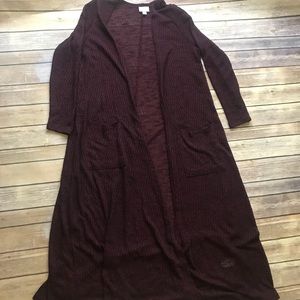 LULAROE EUC Small SARAH Netted See through